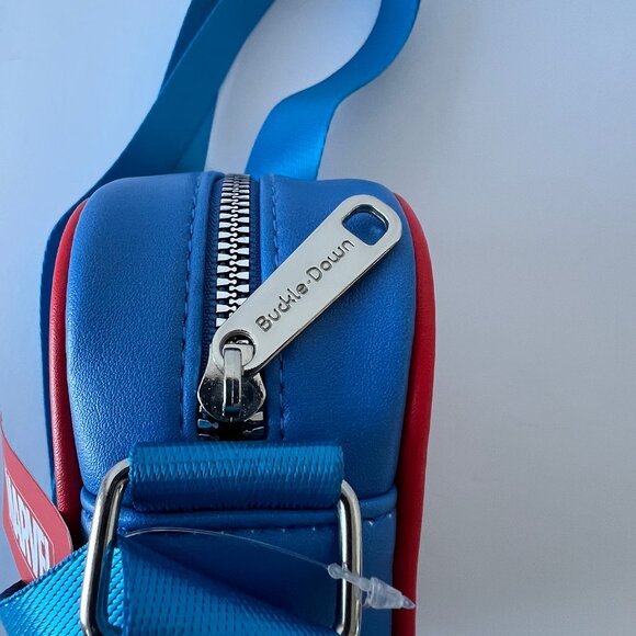 Buckle-Down Marvel Spider Man Beyond Amazing Character Collage Crossbody Bag NWT - Picture 10 of 16